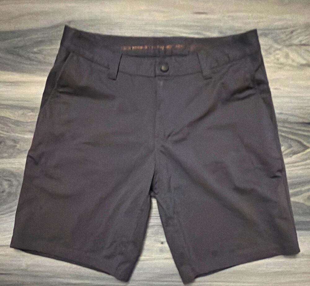 Rhone Mens Performance Shorts Size 31 Gray Stretch Golf Commuter Athletic